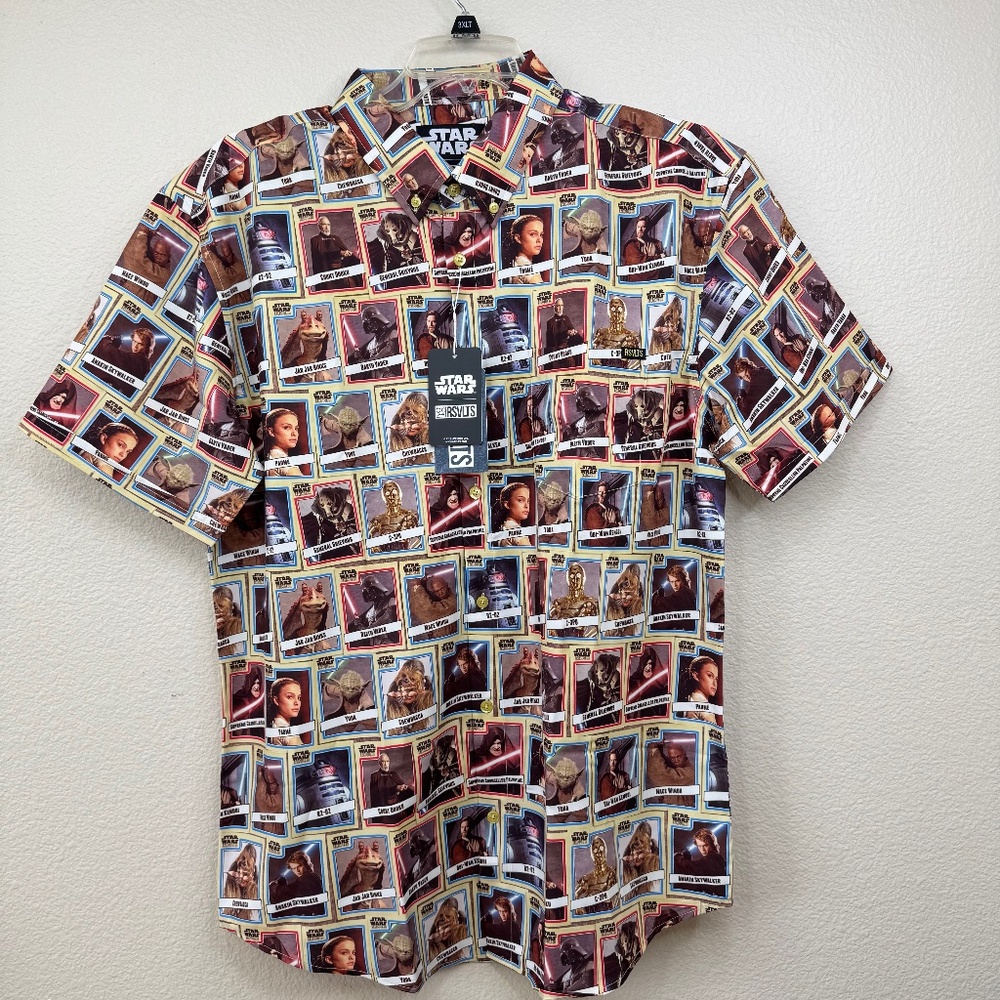 RSVLTS Star Wars May The 4th Episode 3 Sith Trading Cards AMC Exlusive Shirt XL